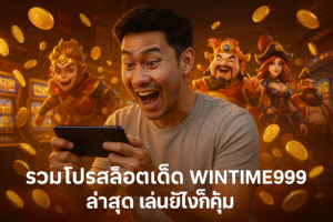 รวมโปรสล็อตเด็ด WINTIME999 ล่าสุด เล่นยังไงก็คุ้ม
