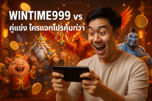 WINTIME999 vs คู่แข่ง ใครแจกโปรคุ้มกว่ากัน?